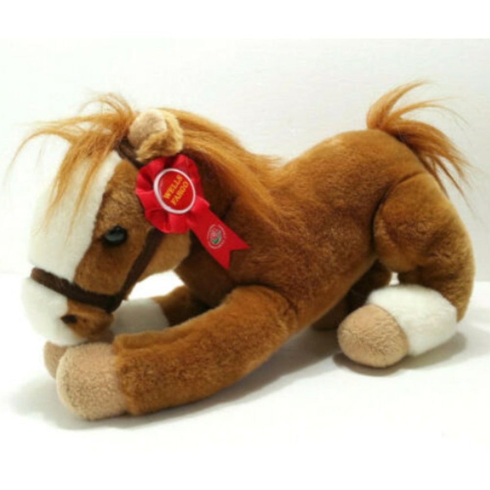 WELLS FARGO Legendary Pony Mack Plush Toy 4106E1M